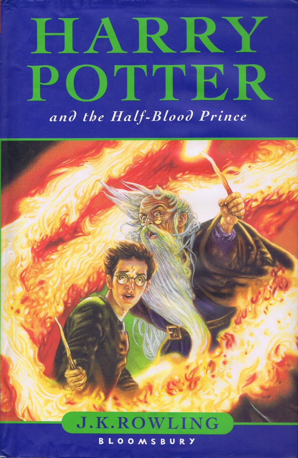 Harry Potter and the Half-Blood prince av J.K. Rowling (Inbunden 