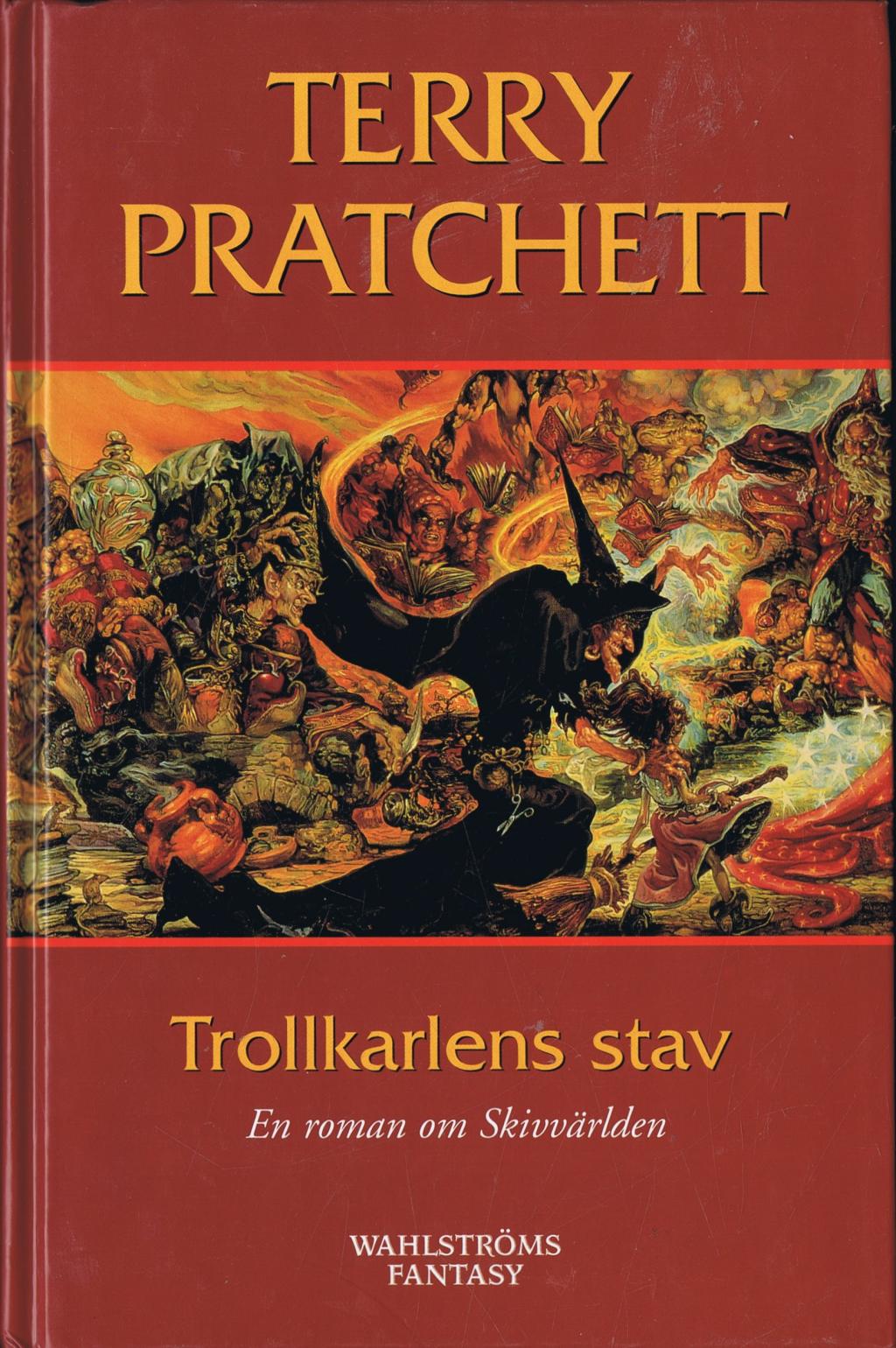 Trollkarlens stav av Terry Pratchett (Kartonnage) - Fantasyhyllan