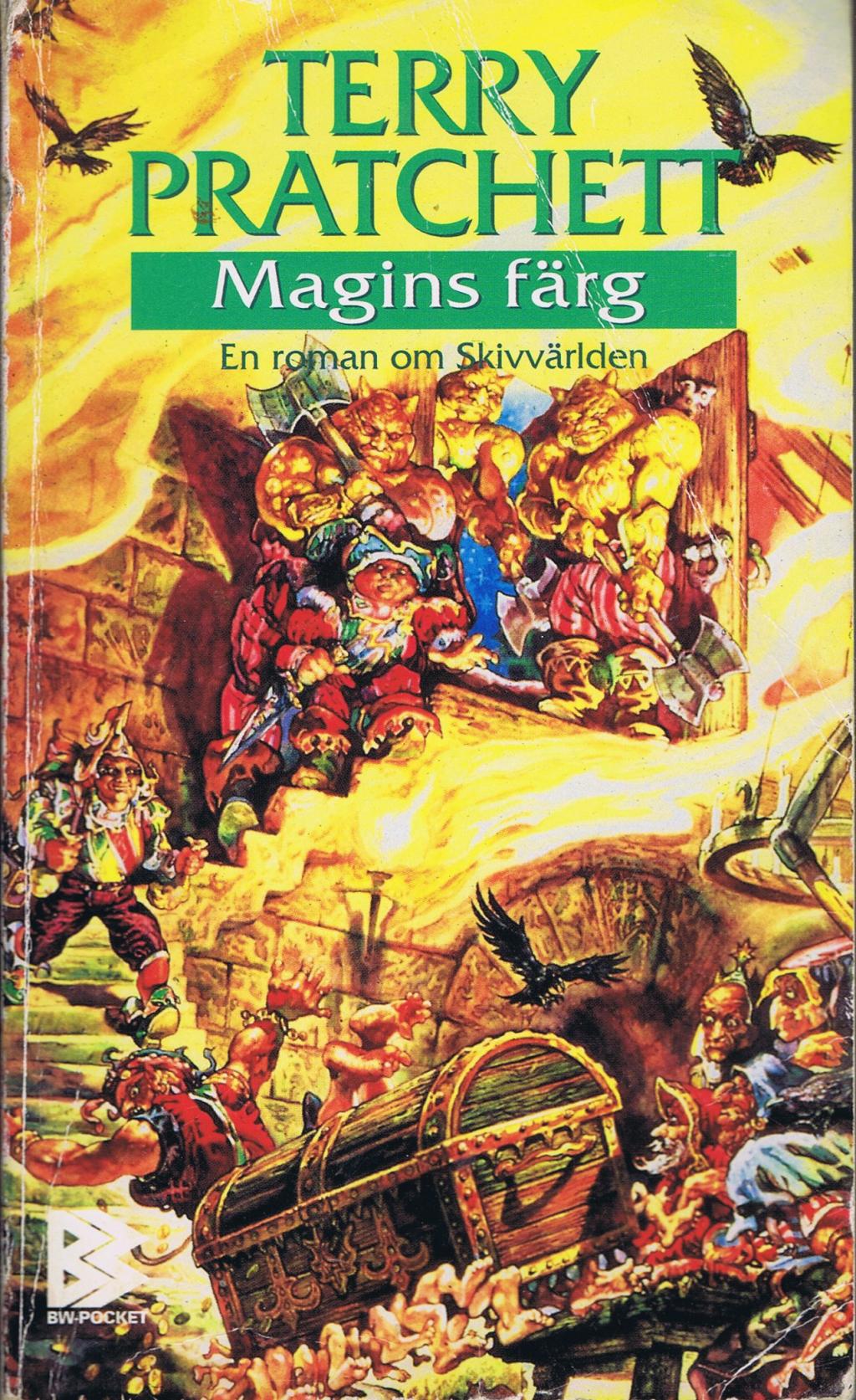 Magins färg av Terry Pratchett (Pocket) - Fantasyhyllan