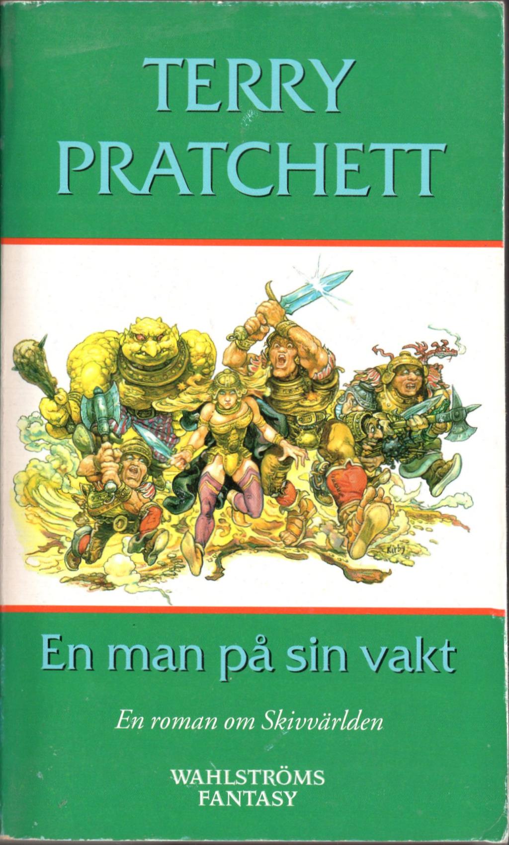 En man på sin vakt av Terry Pratchett (Pocket) - Fantasyhyllan