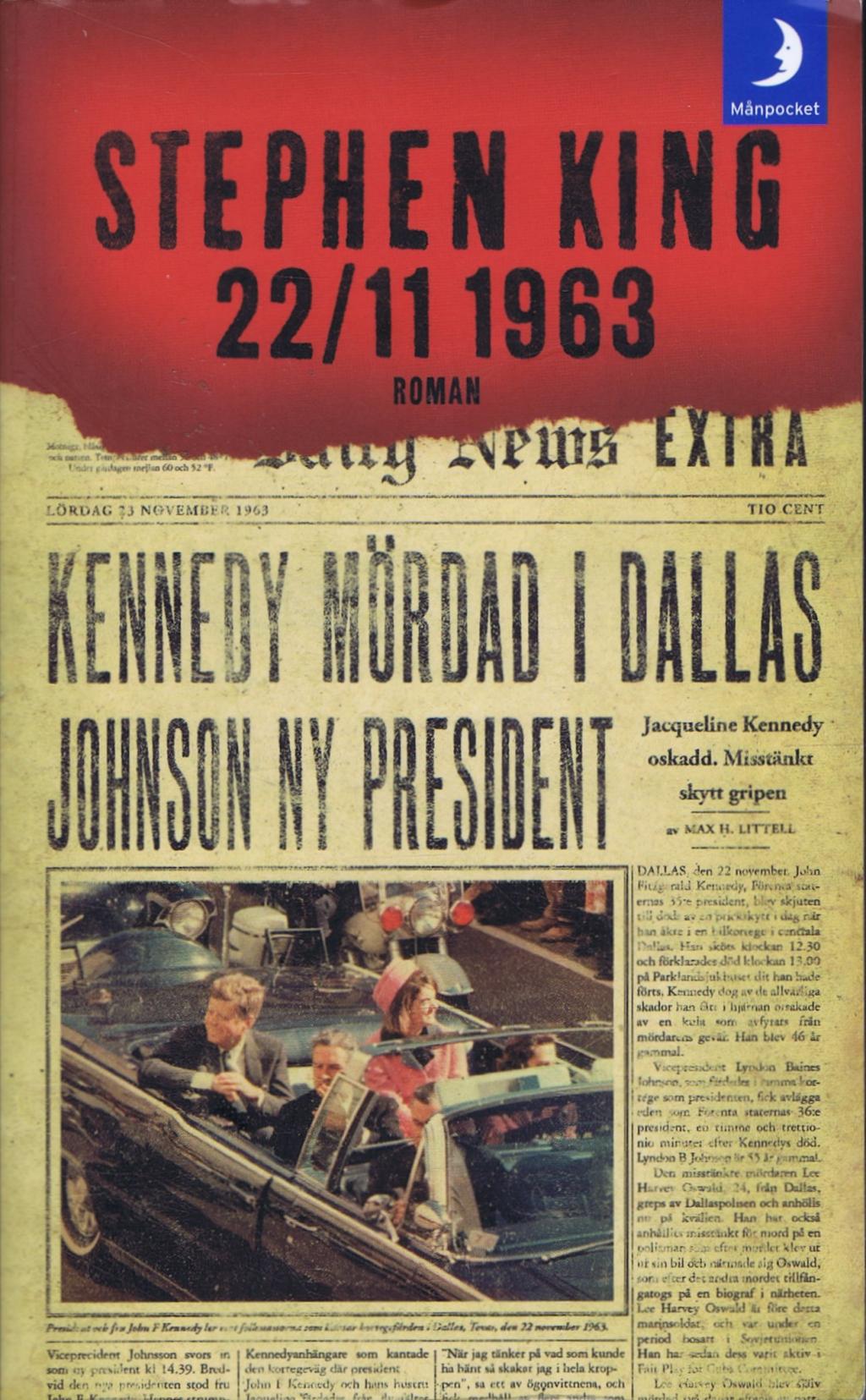 22/11 1963 av Stephen King (Pocket) - Fantasyhyllan1024 x 1655