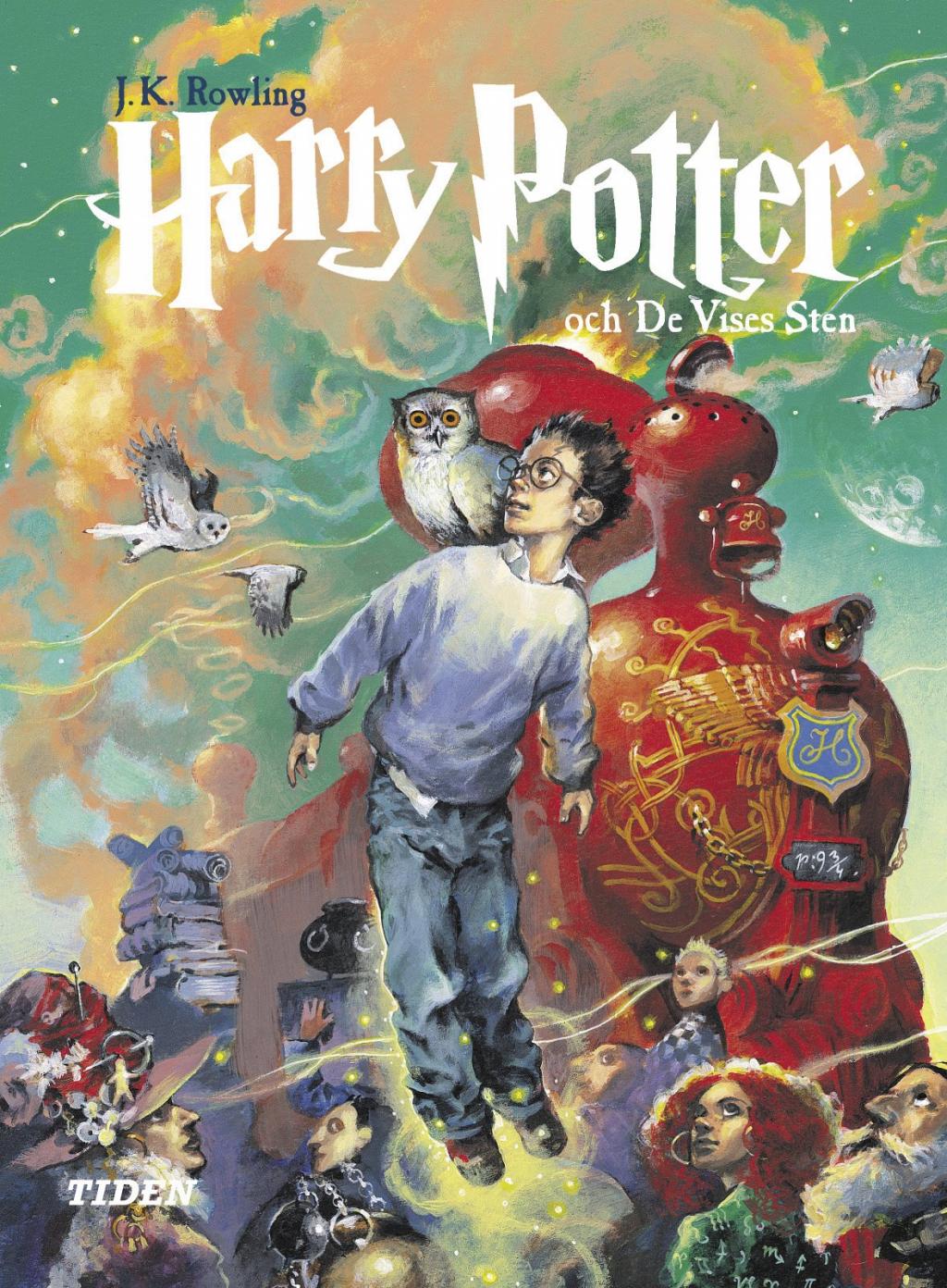 Harry Potter och de vises sten av J. K. Rowling (Kartonnage) - Fantasyhyllan